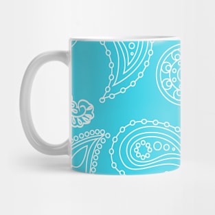 Mandala Pattern Purple and White Halloween Fall Autumn Season Mug